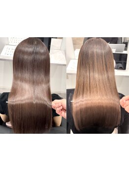 《髪質改善完全個室サロン》今までにない高彩度キャラデコ/希望の発色アディクシー/髪質改善カラー