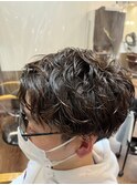 スパイラルパーマ