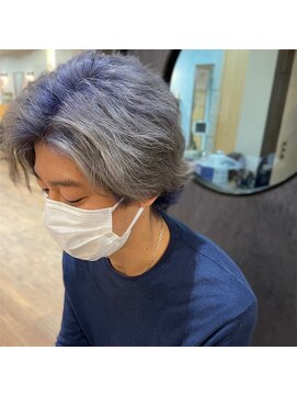 メンズオリノ 西田辺 阿倍野(men's olino) men'sセンターパート シャドールーツ  ストリート