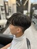 カット＋アイロンパーマ　〈メンズ〉￥9500
