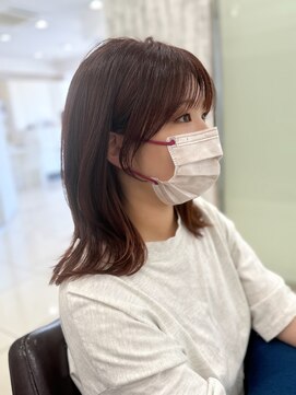 ハピネス 西大寺店(Happiness) サイドバングたっぷりなタンバルモリ/タッセルカット/韓国ボブ