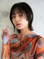 ニューヨークニューヨークマザーズ(NYNY Mothers)&nbsp;黒髪ウルフボブ/レイヤーカット/顔まわりカット/個性派