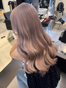 ラピステン 福岡天神 大名店(Lapis) ミルクティー/ベージュ/エクステ/ダブルカラー/髪質改善/韓国