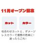 【NEWOPEN限定！】カット＋カラー￥14850→￥10000