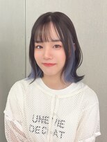 ジェム(GEM)&nbsp;【暖音】インナーカラーで可愛いブルーカラー♪