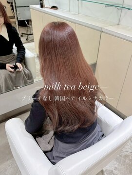 ブランコトレス 鏡島(BLANCO tres) レイヤーカット/透明感ヘア/韓国ヘア