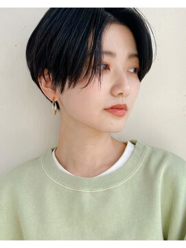 パザパ 寒河江店(pa.za.pa.) 黒髪ハンサムショート/韓国風暗髪/20代30代40代