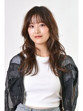 ノブヘアデザイン 杉田店(NOB hairdesign)&nbsp;〈NOB杉田店〉カーキグレージュ大人ガーリー デザインカラー