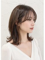 エトネ ヘアーサロン 仙台駅前(eTONe hair salon) 外はねミディ 20代30代40代
