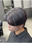 グレーシルバーエンドカラーメンズハイトーンメンズブリーチ