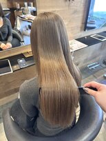 ドルセプラタ(Dulce plata)&nbsp;【ダメージ最小限ブリーチで】ツヤ感ベージュ