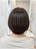 艶ストレートショートボブ