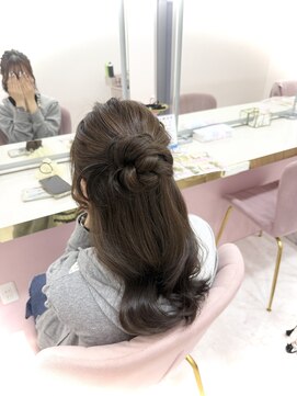 ルート(Ru-t) ★夜限定メニュー★「￥1500ヘアセット」11.ハーフカチモリ
