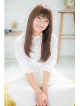 カノン(canon) 【canon】梅雨の時期もまとまりやすく☆ナチュラルストレート