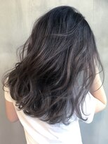 ブラン 梅田(Blanc) 【Blanc/梅田】パープルグレージュ_ラフカール_バレイヤージュ