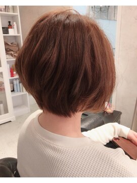 ヘアー アトリエ エゴン(hair atelier EGON) 前下がりグラデーションボブ