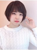 つやがみ×ナチュラル×愛されショートボブ