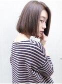 つるつるストレートボブ!