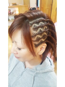 エクステンション クーチャー(Extention Cu'cha) コーンローサイド ギザギザデザイン(^O^)