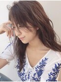 大人かわいいアッシュベージュ