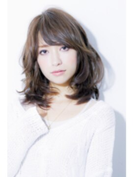 ヘアリゾートユア 新大久保店(hair resort YuA) ミディアムレイヤーカット