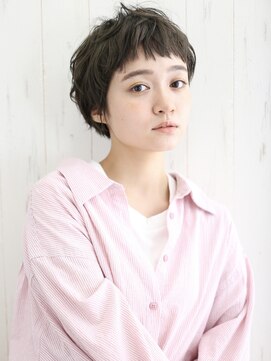 ハレ(HALE) 【HALE銀座】ベビーバング*マッシュショート