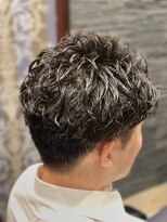 プレミアムバーバー 目黒店(PREMIUM BARBER produce by HIRO GINZA) ニュアンスパーマスタイル