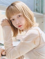 ハバナ 天神(HAVANA)&nbsp;韓国風くびれミディアム×ハイライトマロンベージュ