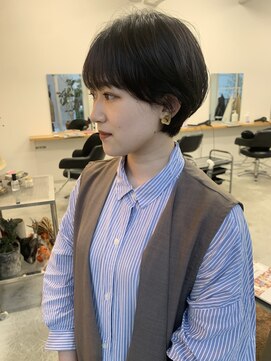 フィル(fil) マッシュショート／ダークブラウン