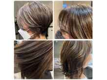 アンジュ ヘアー(Ange hair)の雰囲気（"白髪ぼかしハイライト"でおしゃれマダムを目指して！）