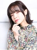 大人可愛い小顔美髪ツヤ髪ガーリー似合わせカットA4