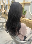 #ラベンダーカラー #ゆるふわ巻き