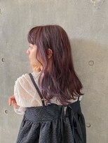 ヘアーデザイン アルエ(HAIR×design ARUE) ピンクラベンダーカラー