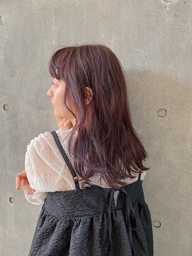 ヘアーデザイン アルエ(HAIR×design ARUE) ピンクラベンダーカラー