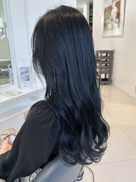 エアー 青山(AIR) 暗髪最強！ブルーブラック/韓国風/10代.20代.30代