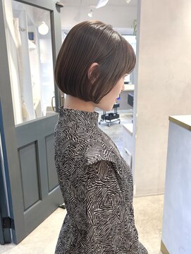 レトン 銀座(leton) ミニボブ/マチルダボブ/ベージュ/ショートボブ/ショートカット