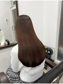 髪質改善ストレート