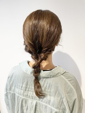 シェリッシュ ノース(Sheriche North) 自宅で簡単お洒落◎×編み下ろしヘアアレンジ