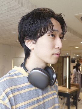 ボコカ(bococa) 【macana指名】センターパート 毛流れパーマ メンズ