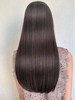 美容室ヘアーオブドレスの写真/厳選された薬剤の元髪質改善メニューを展開してます！お客様の髪質に合わせて選定させていただきます。