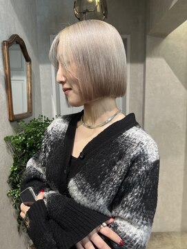 ゼスト クレス(ZEST Cres) 【立川CRES佐藤穂莉】ハイトーンタッセルボブ