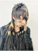 メンズデザインシャギーウルフ