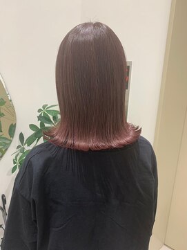 ジーナ 本八幡(Zina) 大人かわいい20代30代40代外ハネラベンダーローズ Zina本八幡