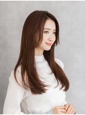 20代30代40代前髪なし×フェイスレイヤー×顔周りレイヤー