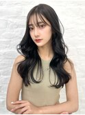 前髪顔まわり韓国ヘアレイヤーカットサイドバンク2wayバンク韓国