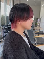 ジーナ 天神(Zina)&nbsp;インナーカラーマッシュ【メンズサロンZina 天神】