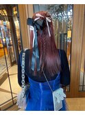 カチモリハーフアップ