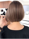 ハイライトバレイヤージュダブルカラーケアブリーチ20代30代