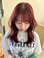 スニュウ(snuw)&nbsp;(snuw_hotaru)レイヤーボブマロンベージュラベンダーミルクティ