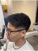 名古屋天白区梅ヶ丘30～50代メンズビジネスアイロンパーマ